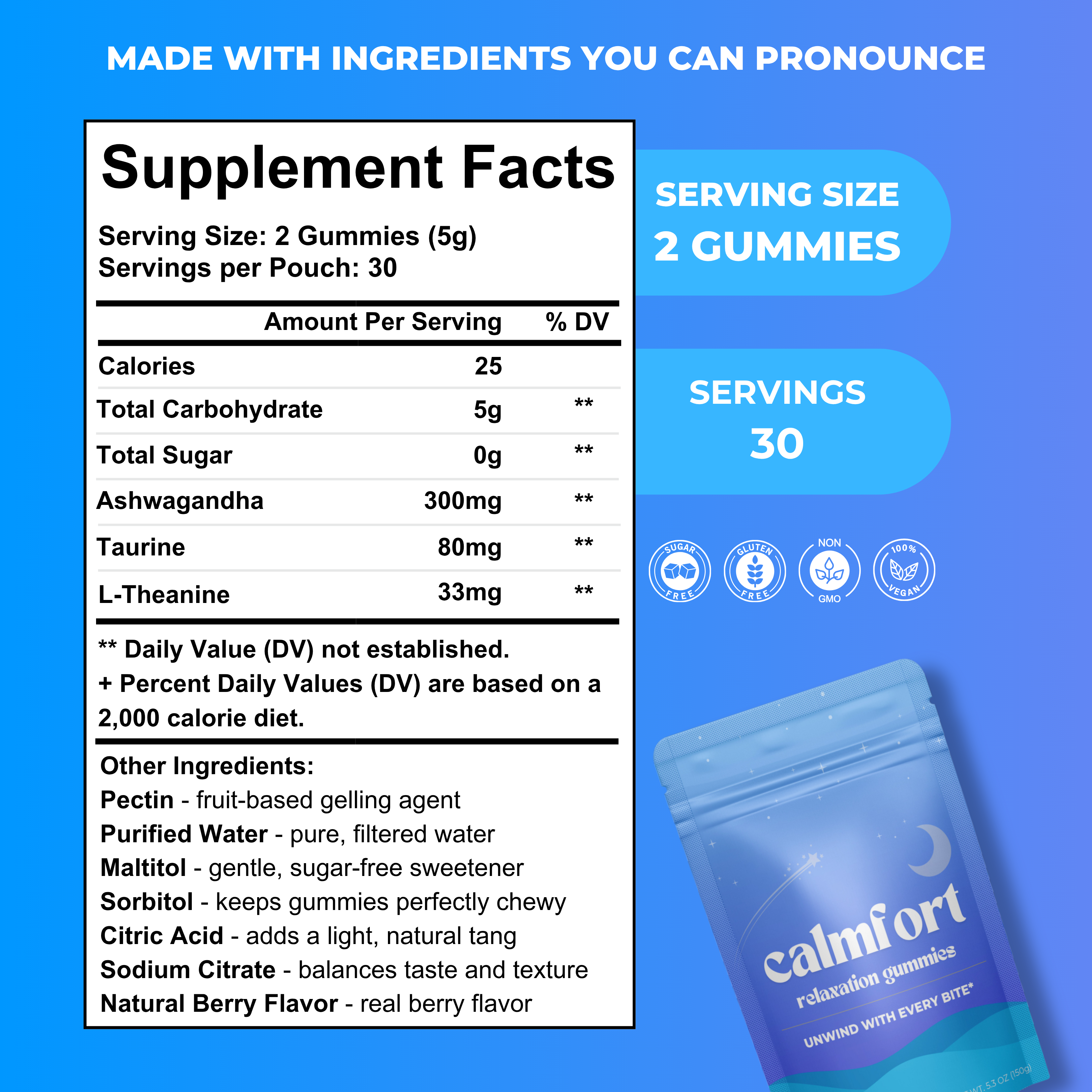 Natural Relaxation Gummies
