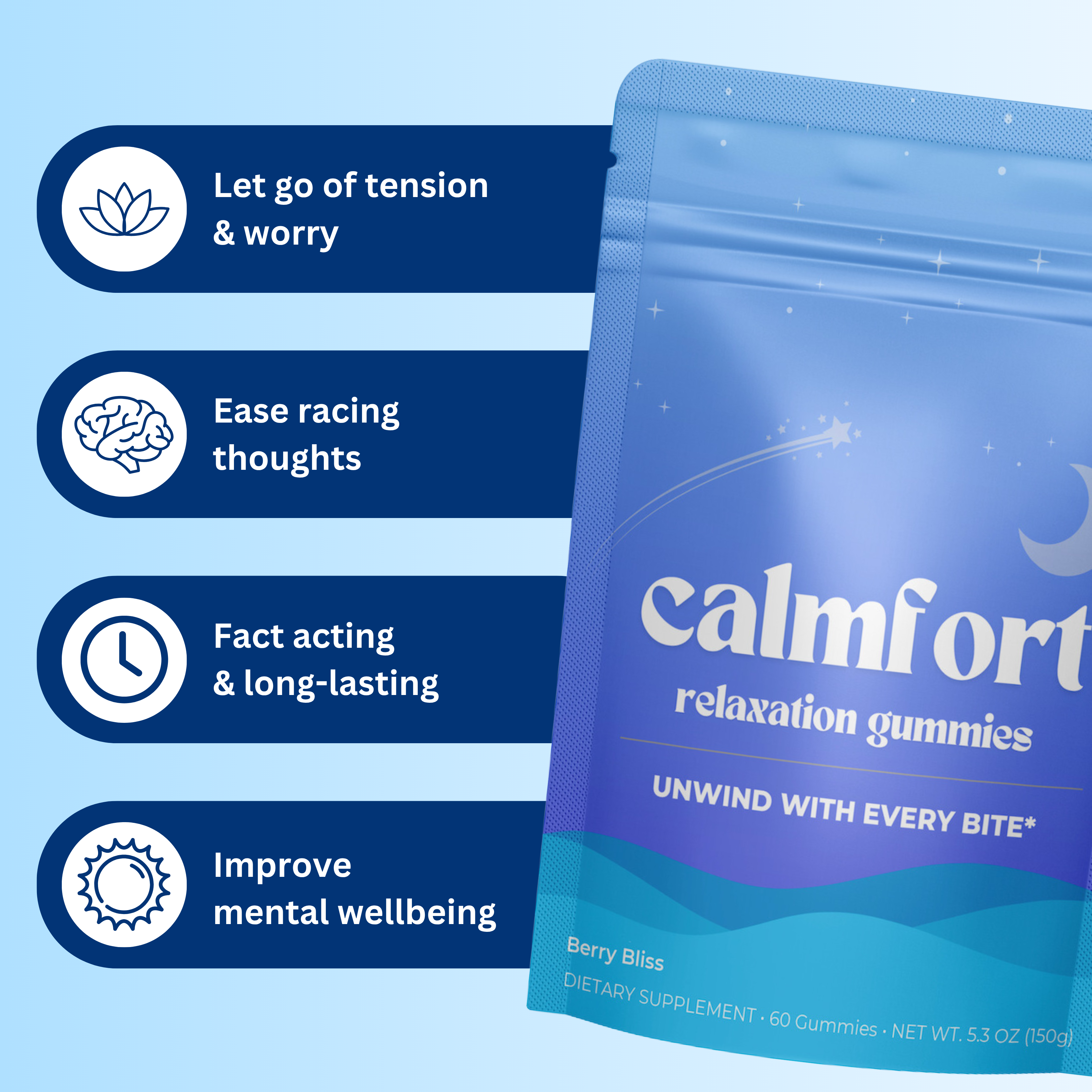 Calmfort Relaxation Gummies