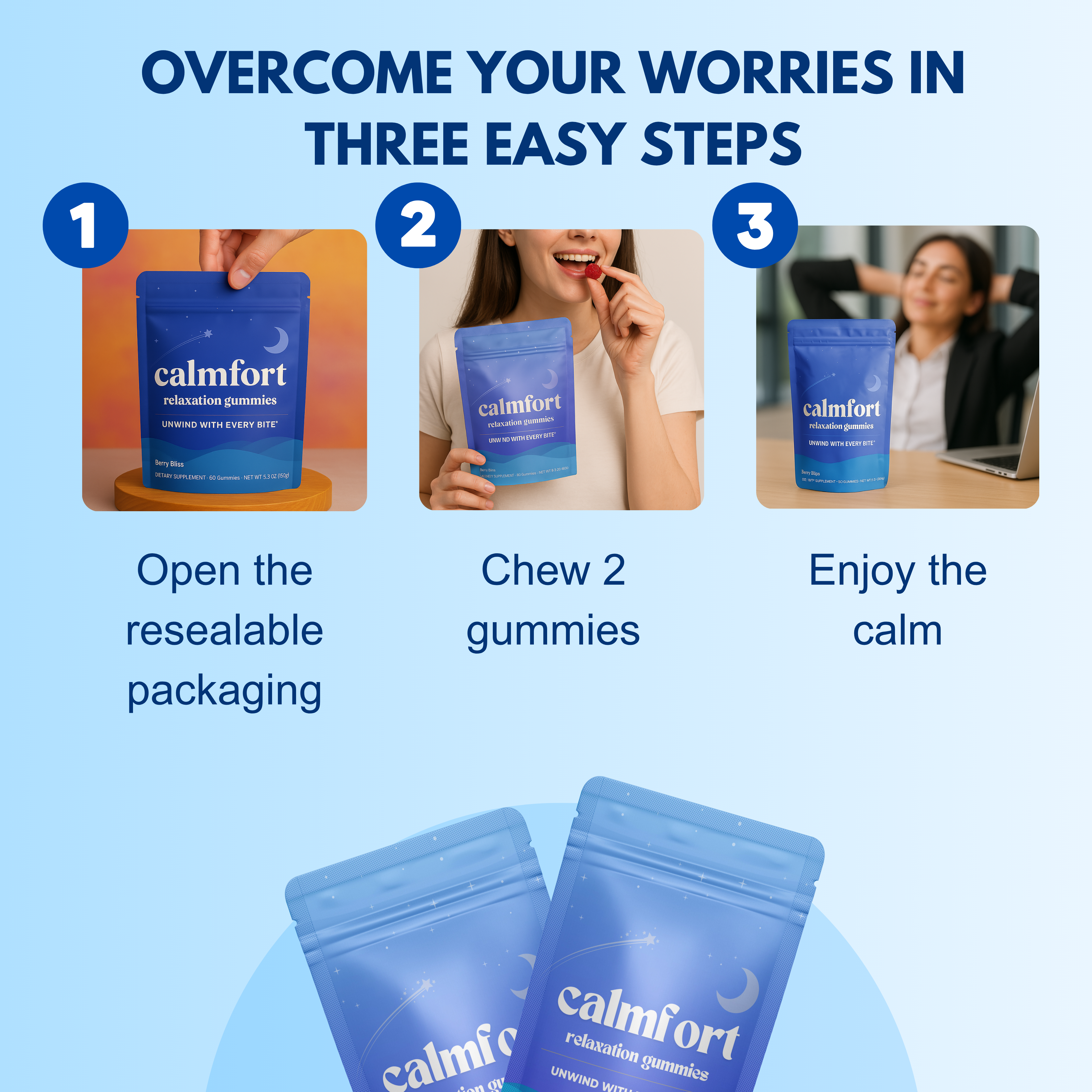 Calmfort Relaxation Gummies