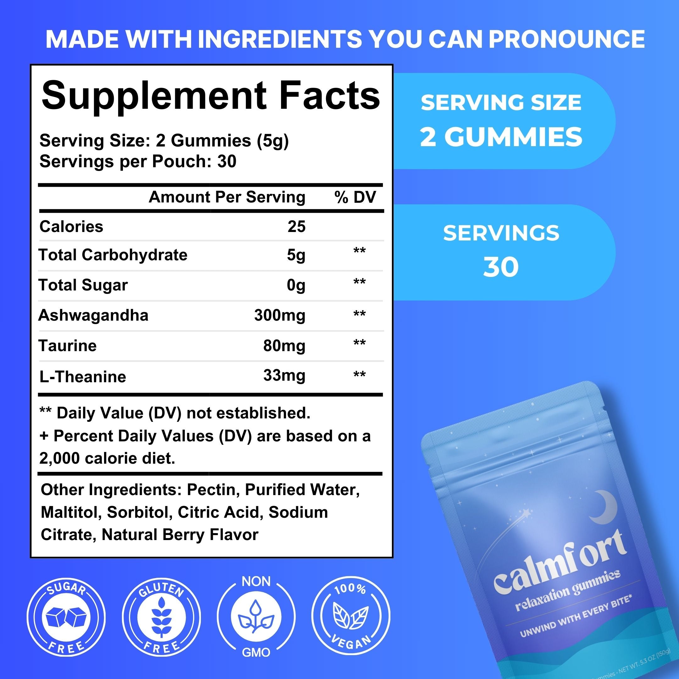Natural Relaxation Gummies